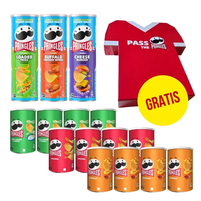 Набор чипсов Pringles Mix Football