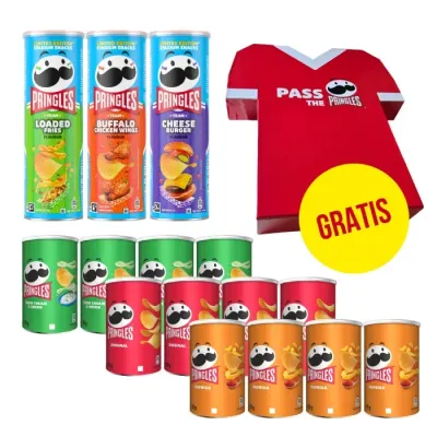 Набор чипсов Pringles Mix Football
