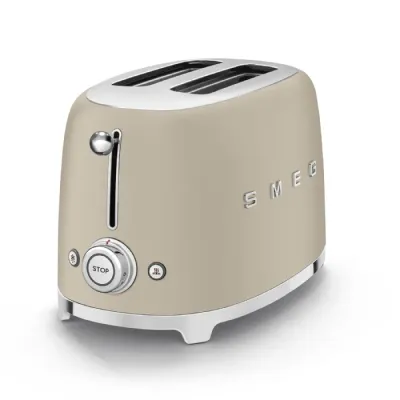 Тостер Smeg TSF01MLMEU на 2 тоста - Шампань