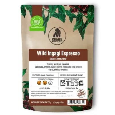 Кофе в зёрнах Ingagi Coffee Wild Ingagi Espresso 1 кг