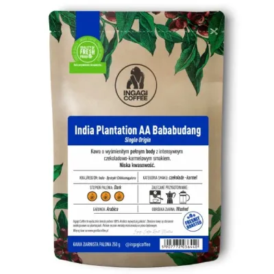 Кофе в зёрнах Ingagi Coffee India Plantation AA Bababudang 1 кг