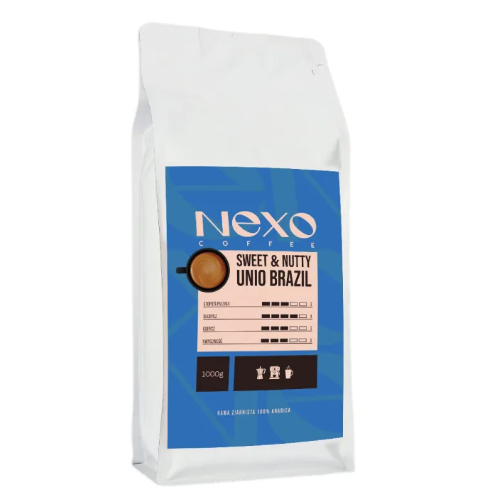 Кофе в зёрнах NEXO Coffee Unio Brazil 1 кг