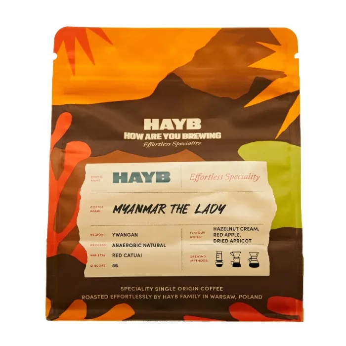 Кофе в зёрнах HAYB Мьянма Зе Леди 250 г