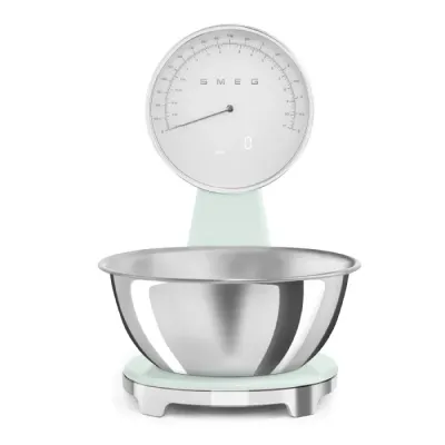 Цифровые кухонные весы Smeg KSF01PGWW - Пастельно-зеленый глянец