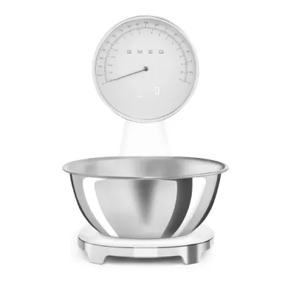 Цифровые кухонные весы Smeg KSF01WHWW - Белый глянец