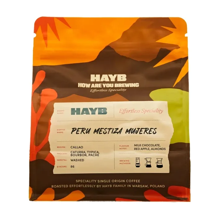 Кофе в зёрнах HAYB Peru Mestiza Mujeres светлой обжарки, 250 г