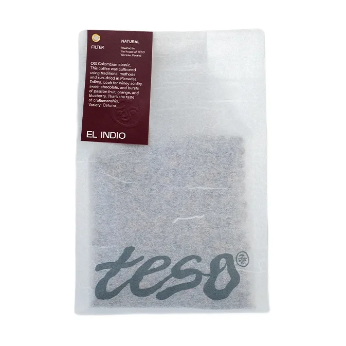 Кофе в зёрнах Teso Kolumbia El Indio светлой обжарки, 250 г
