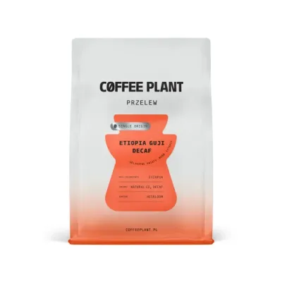 Кофе в зёрнах Coffee Plant Etiopia Guji без кофеина, 250 г