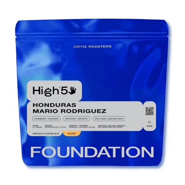 Кофе в зернах Foundation Coffee Roasters High5 Honduras Mario Rodriguez Filtr, 250 г