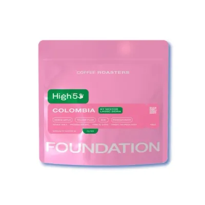 Кофе в зернах Foundation Coffee Roasters High5 Colombia By Nestor Lasso Sidra Filtr, 100 г