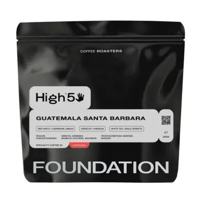 Кофе в зернах Foundation Coffee Roasters High5 Guatemala Santa Barbara Espresso, 250 г