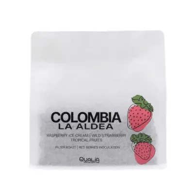 Кофе в зернах Qualia Colombia La Aldea Red Berries Inoculation, 200 г