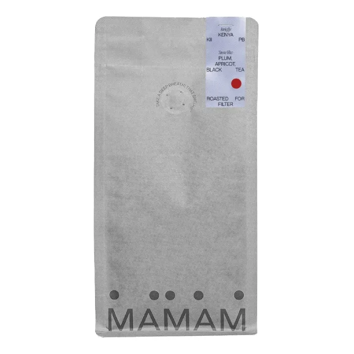 Кофе в зёрнах MAMAM Кения KII PB Фильтр 250 г