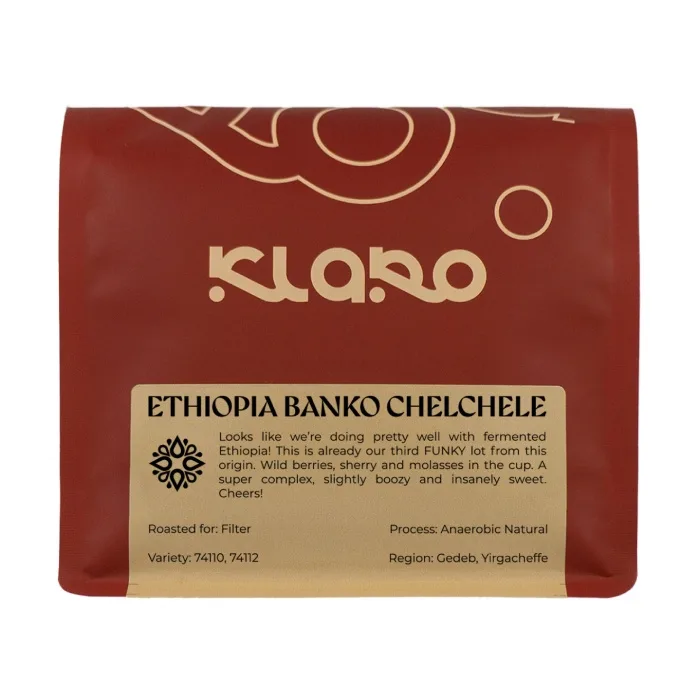 Кофе в зёрнах Klaro Etiopia Banko Chelchele 250 г