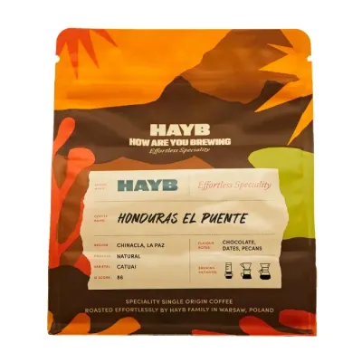 Кофе в зёрнах HAYB Honduras El Puente Natural 250 г