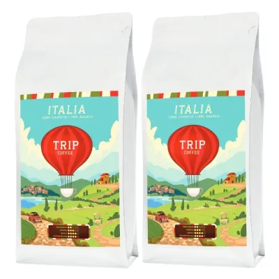 Набор кофе в зёрнах Trip Coffee Italia 2x1 кг