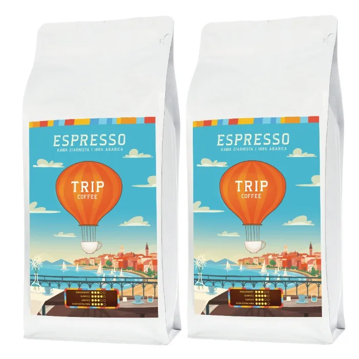 Набор кофе в зёрнах Trip Coffee Espresso 2x1 кг