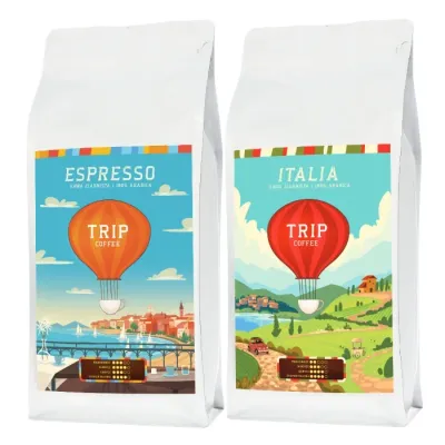 Набор кофе в зёрнах Trip Coffee Italia 1 кг + Espresso 1 кг