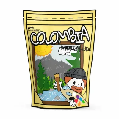 Кофе в зёрнах Runty Roaster Kolumbia Sweet Valley Natural 250 г
