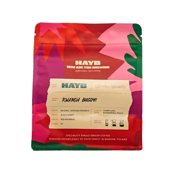 Кофе в зёрнах HAYB Руанда Бугойи для фильтра, 250 г
