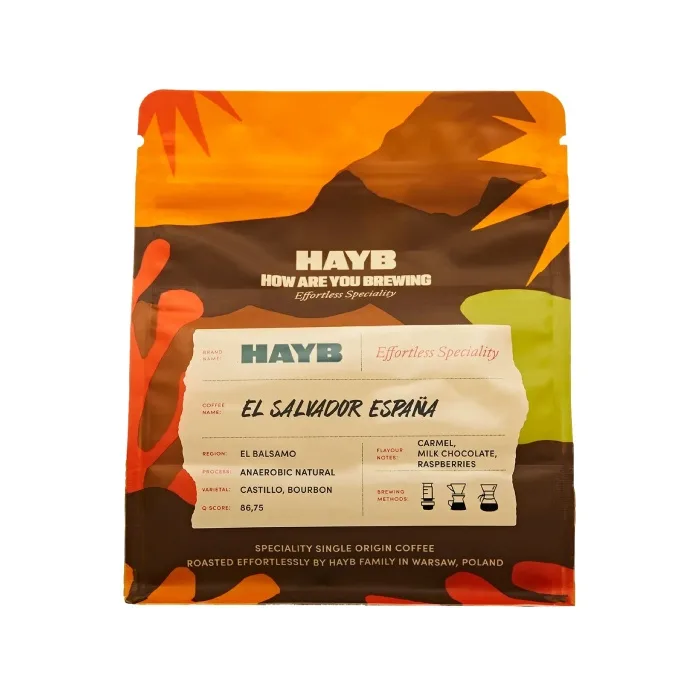 Кофе в зёрнах HAYB Сальвадор Эспанья для фильтра, 250 г