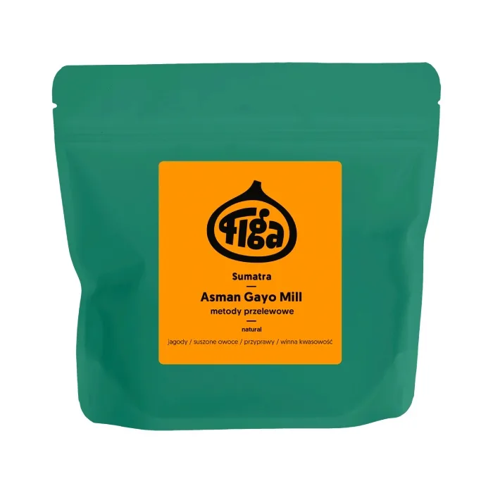 Кофе в зёрнах FIGA COFFEE Суматра Асман Гайо Милл, 250 г