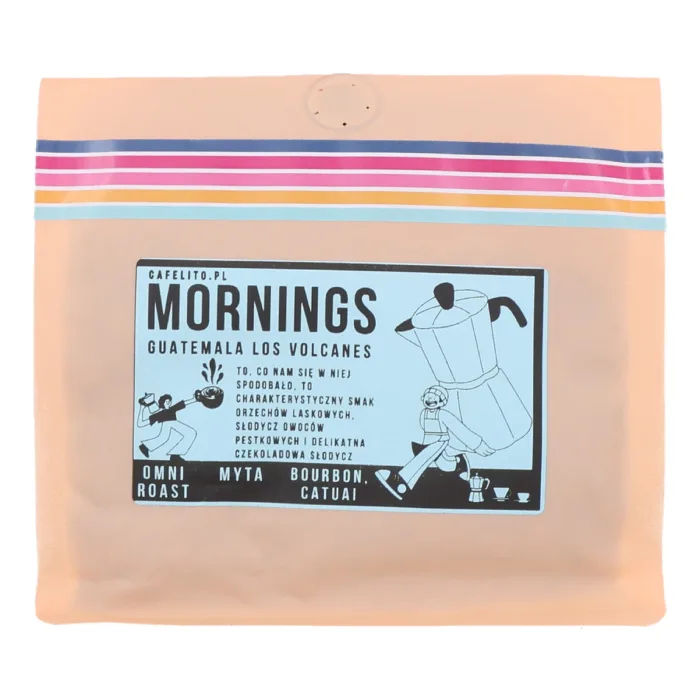Кофе в зёрнах Cafelito Mornings Гватемала Лос-Вулканес, 250 г