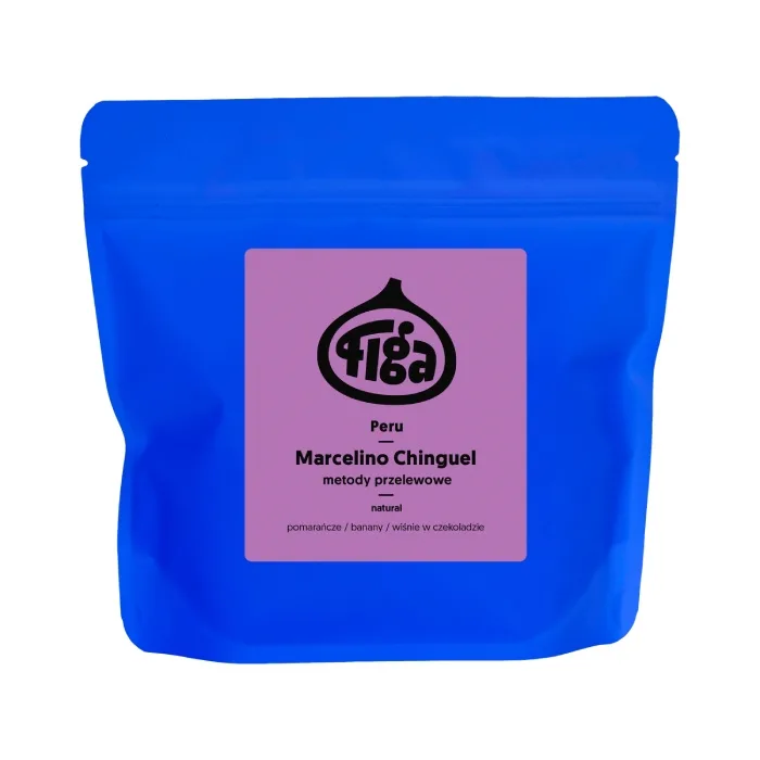 Кофе в зёрнах Figa Coffee Peru Marcelino Chinguel Natural, светлая обжарка, для фильтра, 250 г