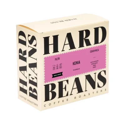 Кофе в зёрнах Hard Beans Кения Kii AA, натуральная обработка, 250 г