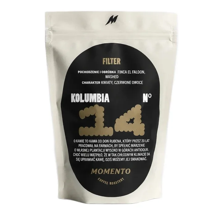Кофе в зёрнах Momento Колумбия 14 Finca El Faldon, мытая обработка, 250 г