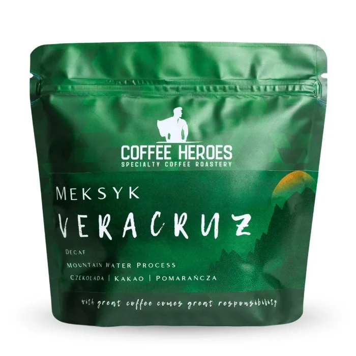 Кофе в зёрнах без кофеина Coffee Heroes Мексика Veracruz Decaf Espresso, 250 г