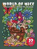 Раскраска по номерам Sunlife Drawing — Мир мышей в стиле витража: 30 рисунков, 78 стр. — фото 3