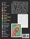 Раскраска по номерам Sunlife Drawing — Christmas Mosaic: рождественская мозаика на чёрном фоне, 104 стр. — фото 3