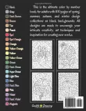 Раскраска по номерам Sunlife Drawing — Четыре времени года: 100 рисунков на чёрном фоне, 204 стр. — фото 3