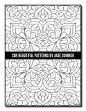 Раскраска по номерам Jade Summer — Красивые узоры, для взрослых, 110 стр. — фото 4