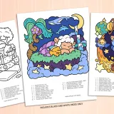 Раскраска по номерам Jade Summer — Cute & Cozy, уютные сцены для взрослых и подростков, 109 стр. — фото 3