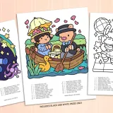 Раскраска по номерам Jade Summer — Cute & Cozy, уютные сцены для взрослых и подростков, 109 стр. — фото 5