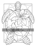 Раскраска по номерам Jade Summer — Минимализм в стиле бохо, для женщин и подростков, 102 стр. — фото 3