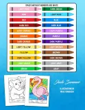Раскраска по номерам Jade Summer — Животные, для детей 4–8 лет, 110 стр. — фото 2