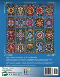 Раскраска по номерам Sen Ong — Mindful Palette в стиле витража: 100 рисунков, 234 стр. — фото 3