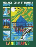 Раскраска по номерам Jennifer Rolling — Мозаика: пейзажи, Vol 02, 68 стр. — фото 1