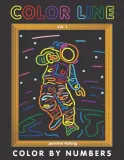 Раскраска по номерам Jennifer Rolling — Color Line, рисунки из линий, Vol 1, 62 стр. — фото 1