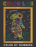 Раскраска по номерам Jennifer Rolling — Color Line, рисунки из линий, Vol 1, 62 стр. — фото 2