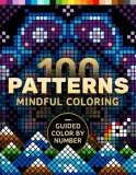 Раскраска по номерам Pixelcolorist Books — 100 узоров: мандалы, геометрия, абстракция, на чёрном фоне, 209 стр. — фото 2