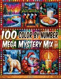 Раскраска по номерам Pipo Pixel — Мега-микс сюрпризов, праздничный, пиксель-арт, Vol. 01, 212 стр. — фото 1