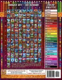 Раскраска по номерам Pipo Pixel — Мега-микс сюрпризов: спокойные узоры для взрослых, пиксель-арт, Vol. 07, 212 стр. — фото 3