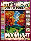 Раскраска по номерам Pipo Pixel — Лунные пейзажи, загадочная мозаика, 120 стр. — фото 1