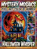Раскраска по номерам Pipo Pixel — Шёпот Хэллоуина, загадочная мозаика, пиксель-арт, Vol. 20, 112 стр. — фото 2