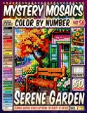 Раскраска по номерам Pipo Pixel — Тихий сад, загадочная мозаика, пиксель-арт, 120 стр. — фото 1