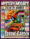 Раскраска по номерам Pipo Pixel — Тихий сад, загадочная мозаика, пиксель-арт, 120 стр. — фото 2